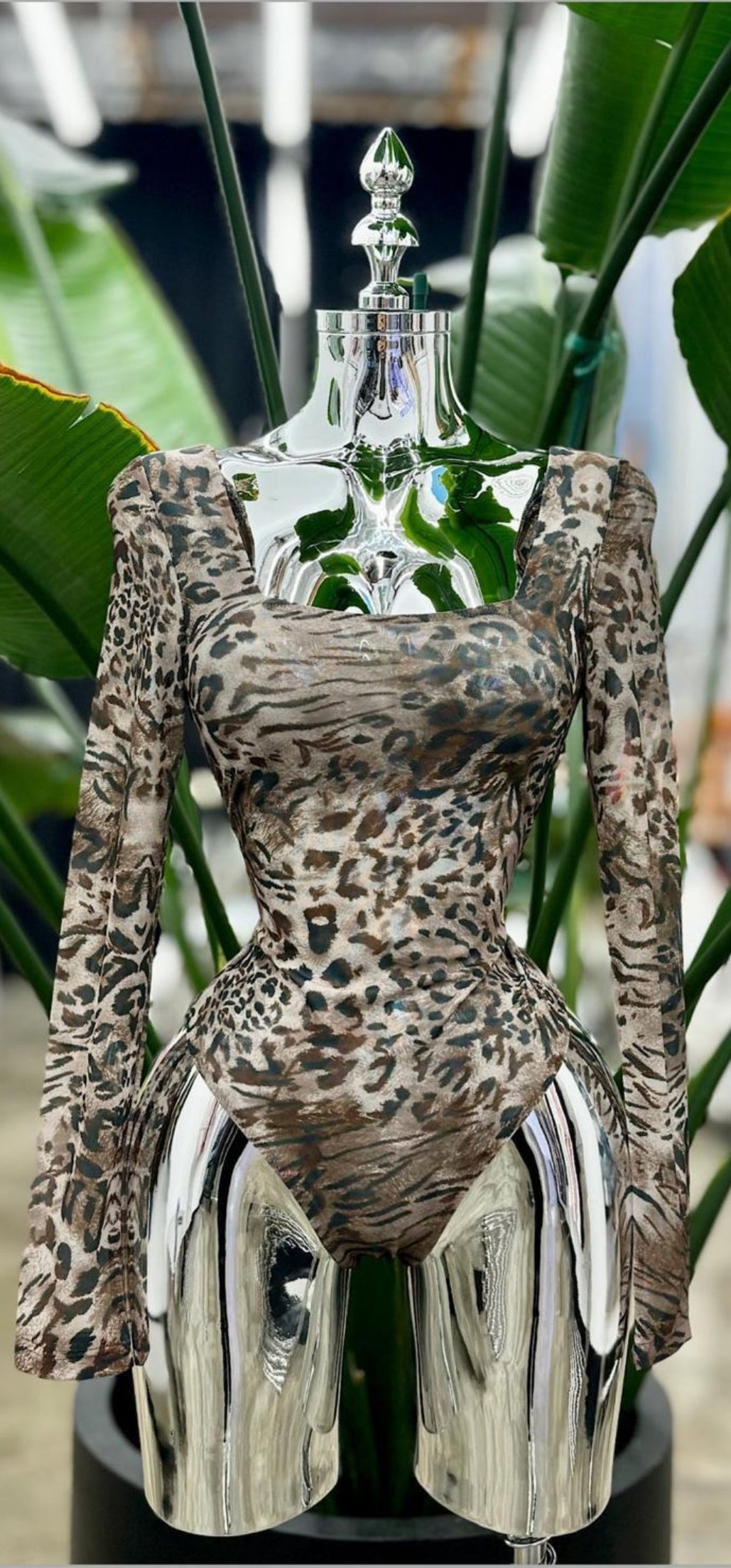 Animal Print Body suit