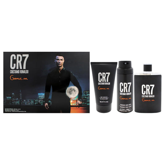 Cristiano Ronaldo CR7 Game On for Men - 3 Pc Gift Set