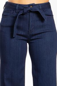 SOE High rise super dark blue wide leg jean 838# 15