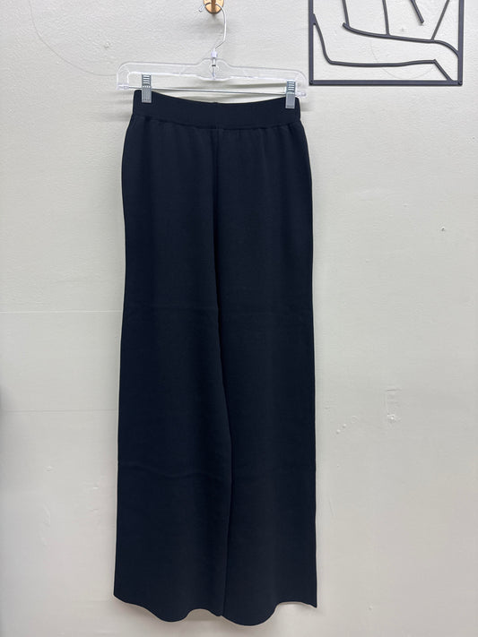 Black Knit relax pants