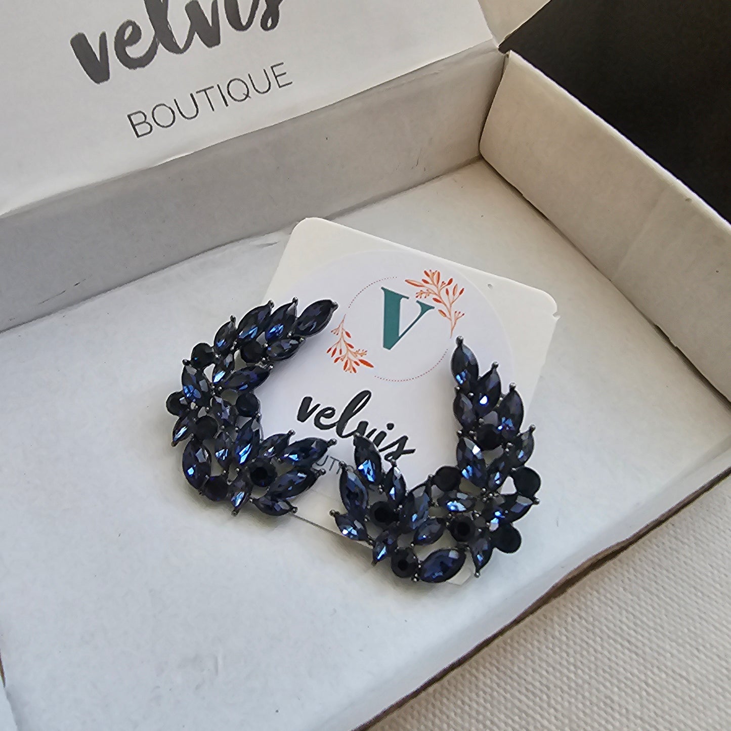 Blue Navy earrings