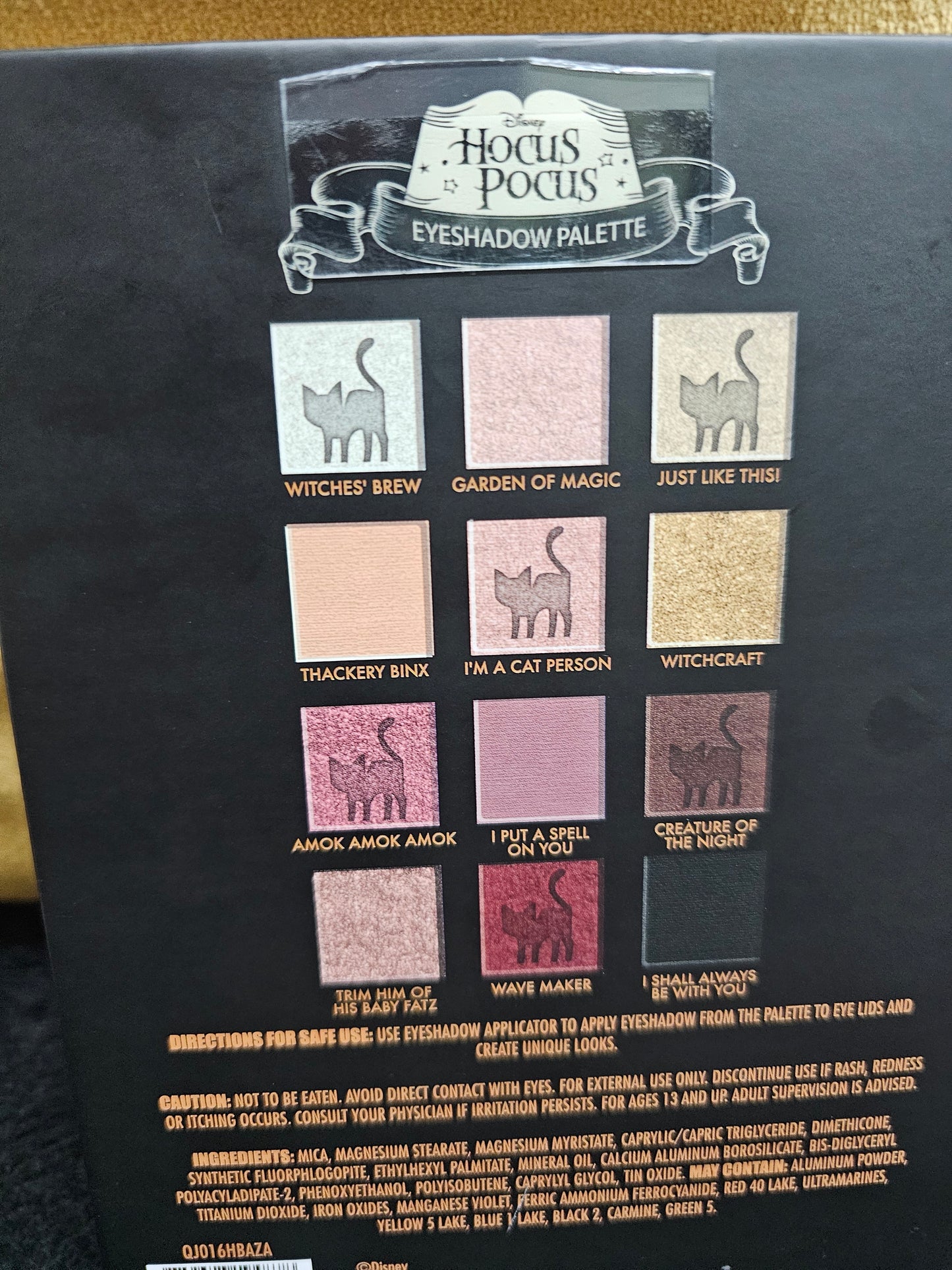 Halloween Eyeshadow Palette Variety