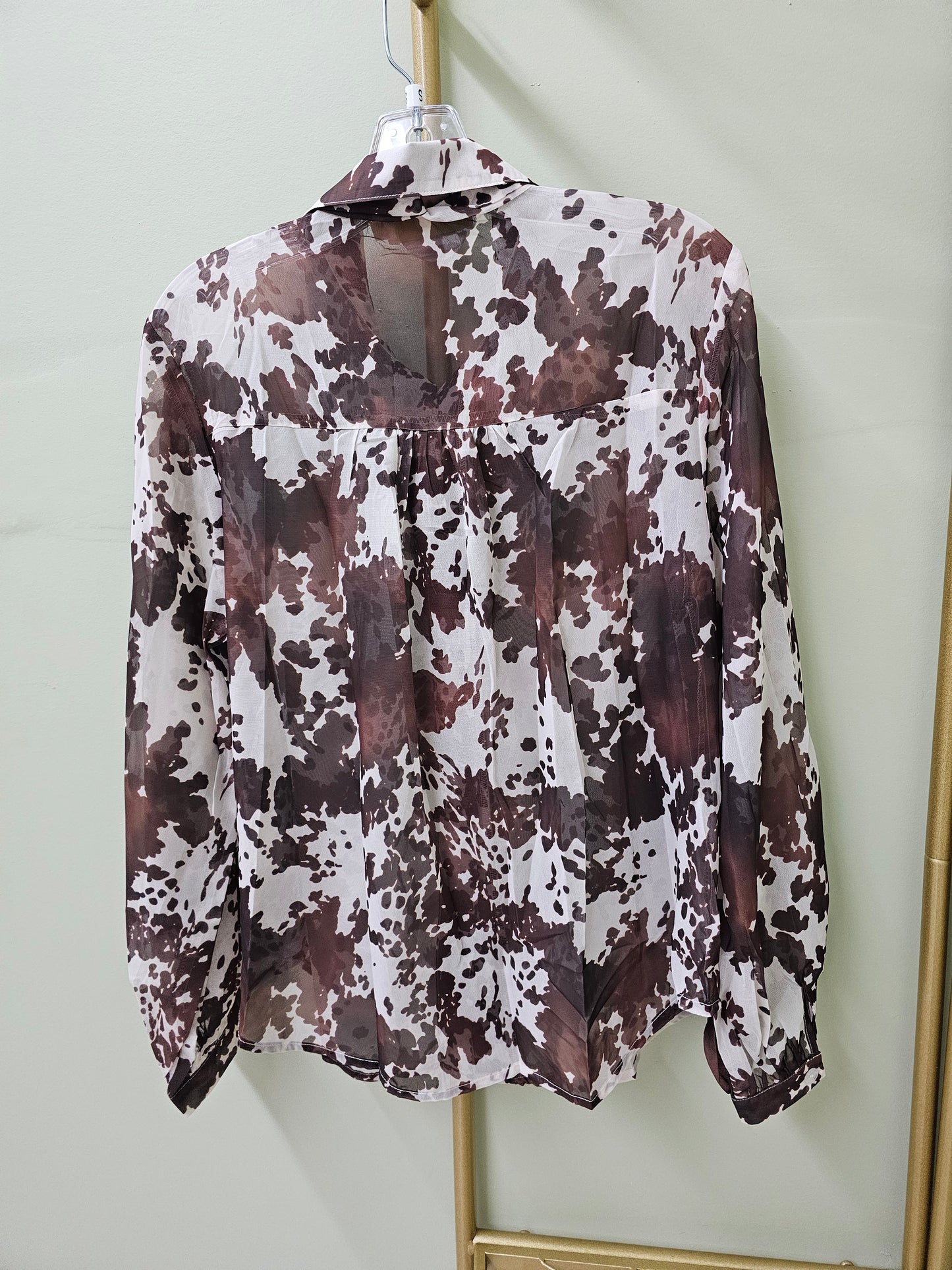 Valentina Blouse cowgirl women brown #T