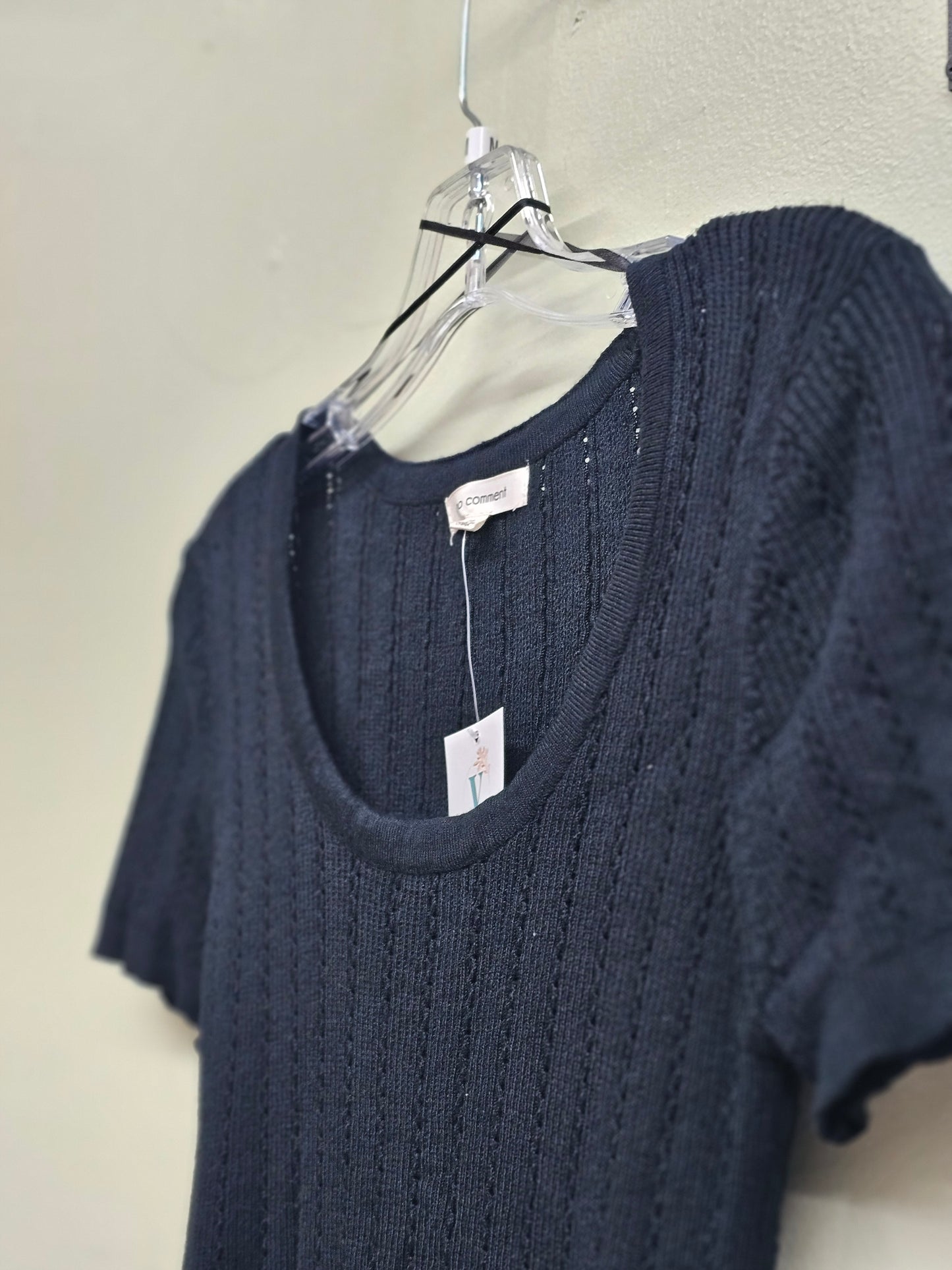 Black Knit bodysuit