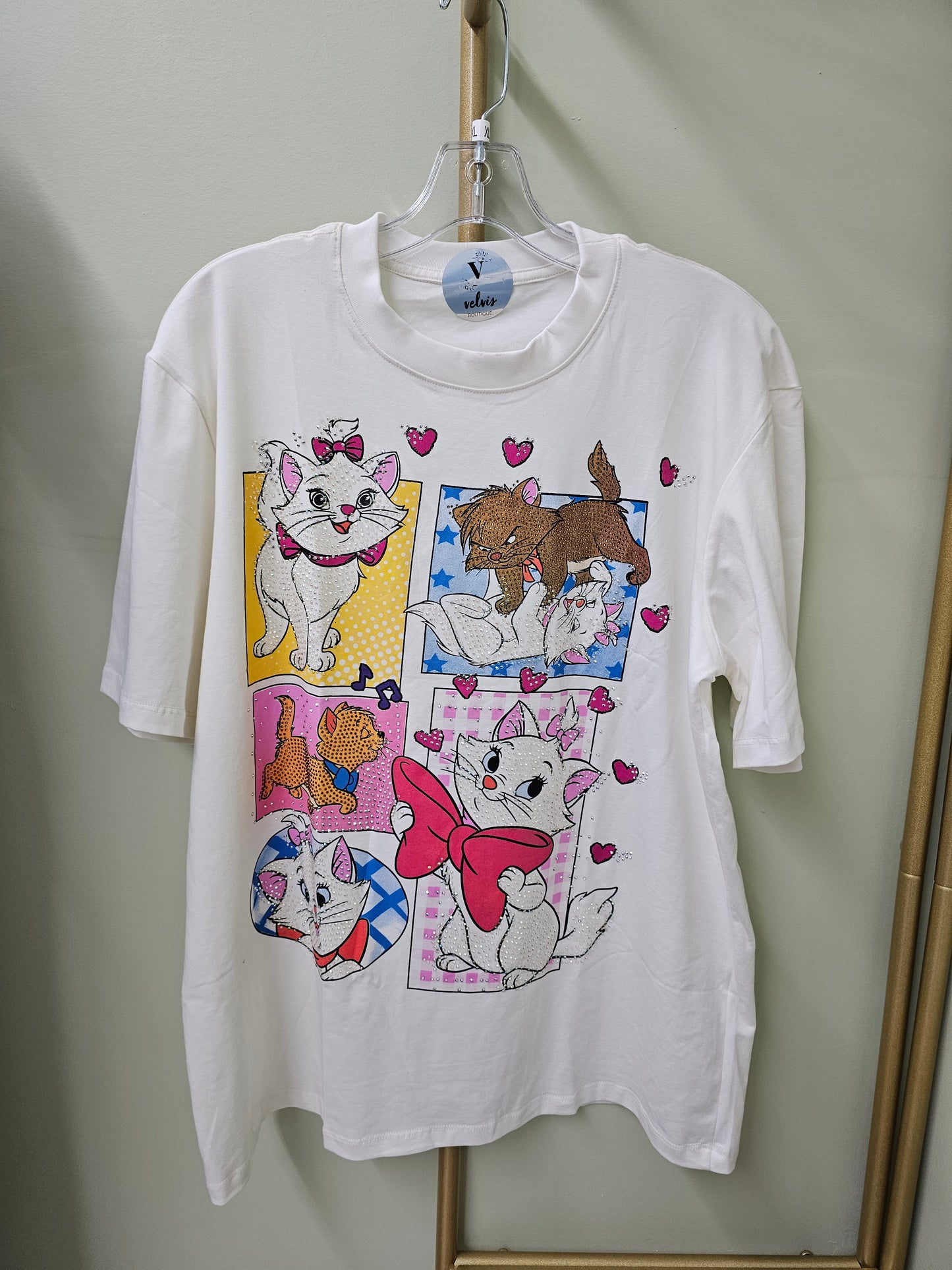 Catalina T-shirt white plus#T