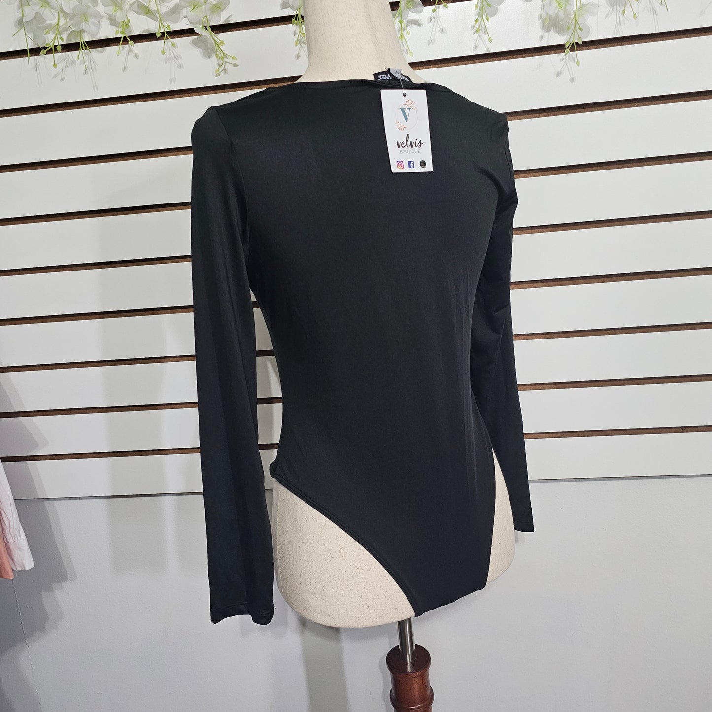 Black Bodysuit  silhouette #D1