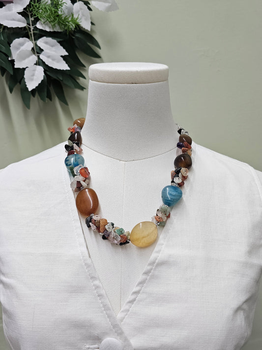 Stone necklace
