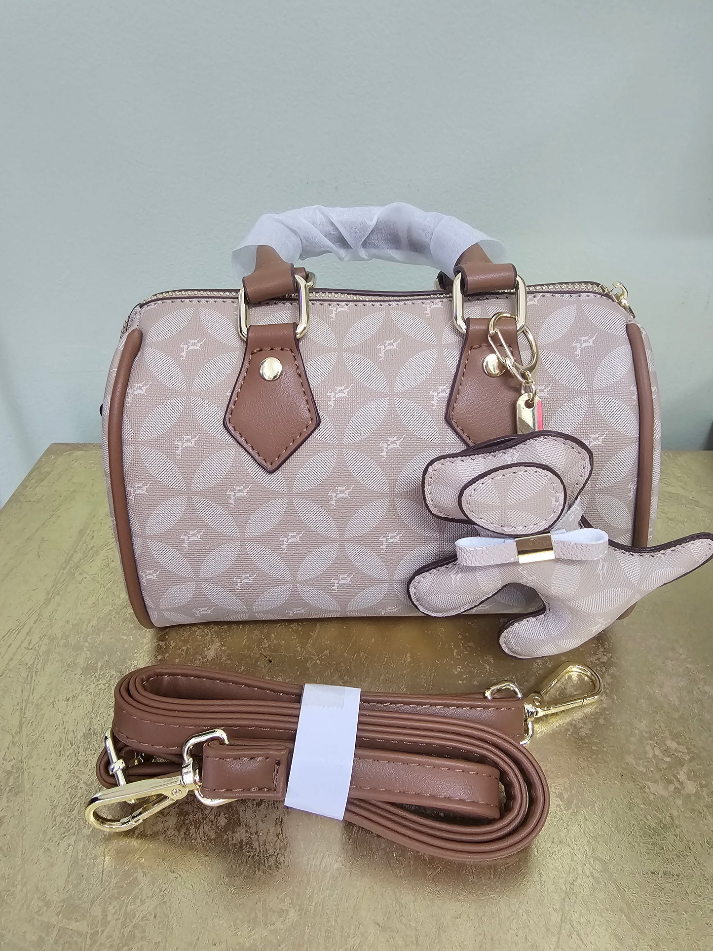 Benny mini bolso Beige