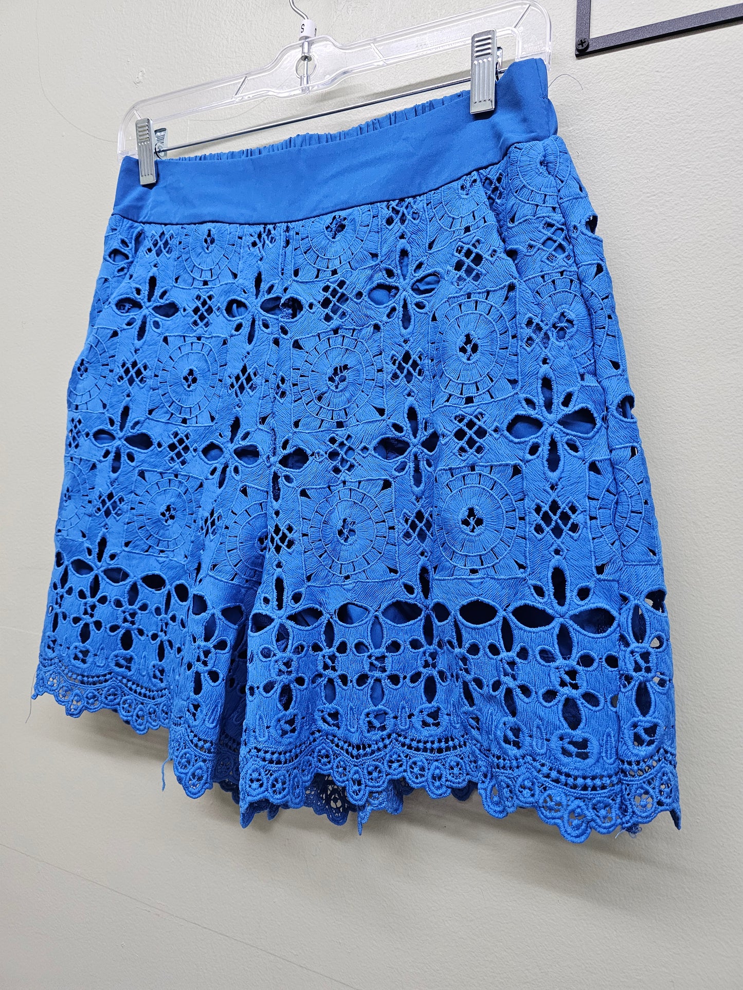 Blue exotic Lace women shorts