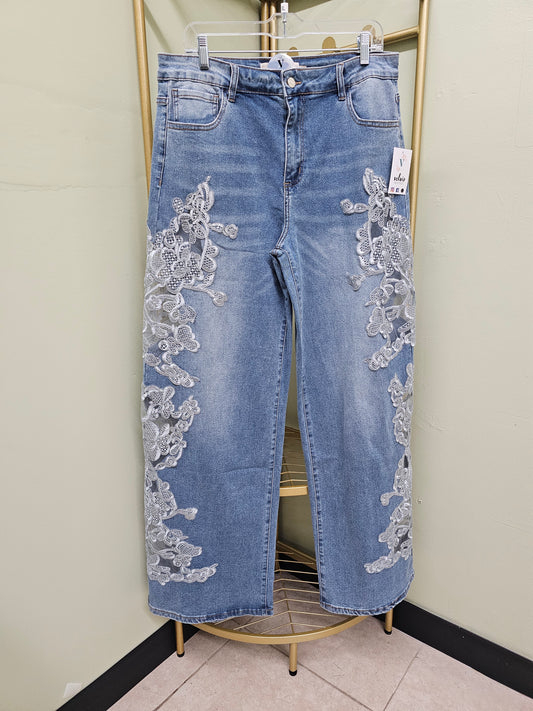 JAONNA LACE PLUS WOMEN JEAND # T