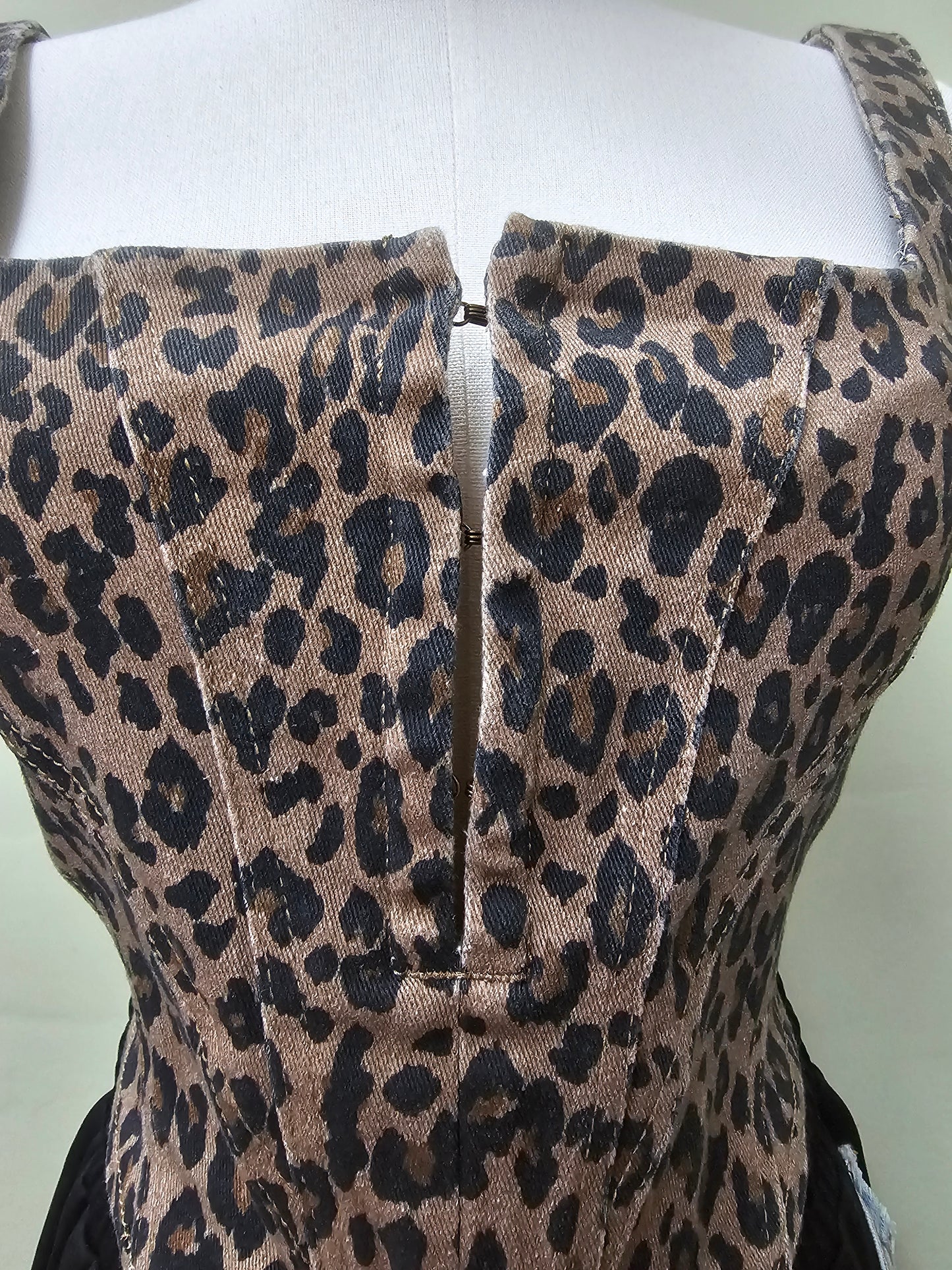 Siena animal print Denim Women Top
