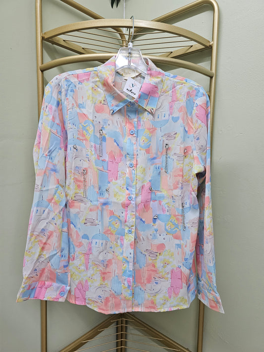 Cissa artist women blouse longs sleeve