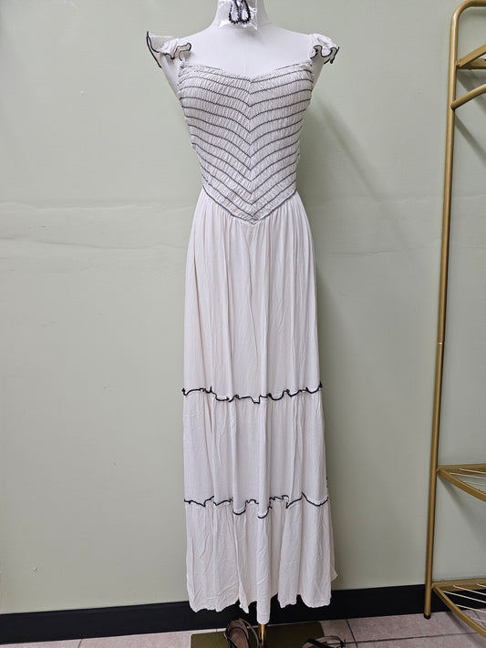Matt Women Maxi Dress Beige