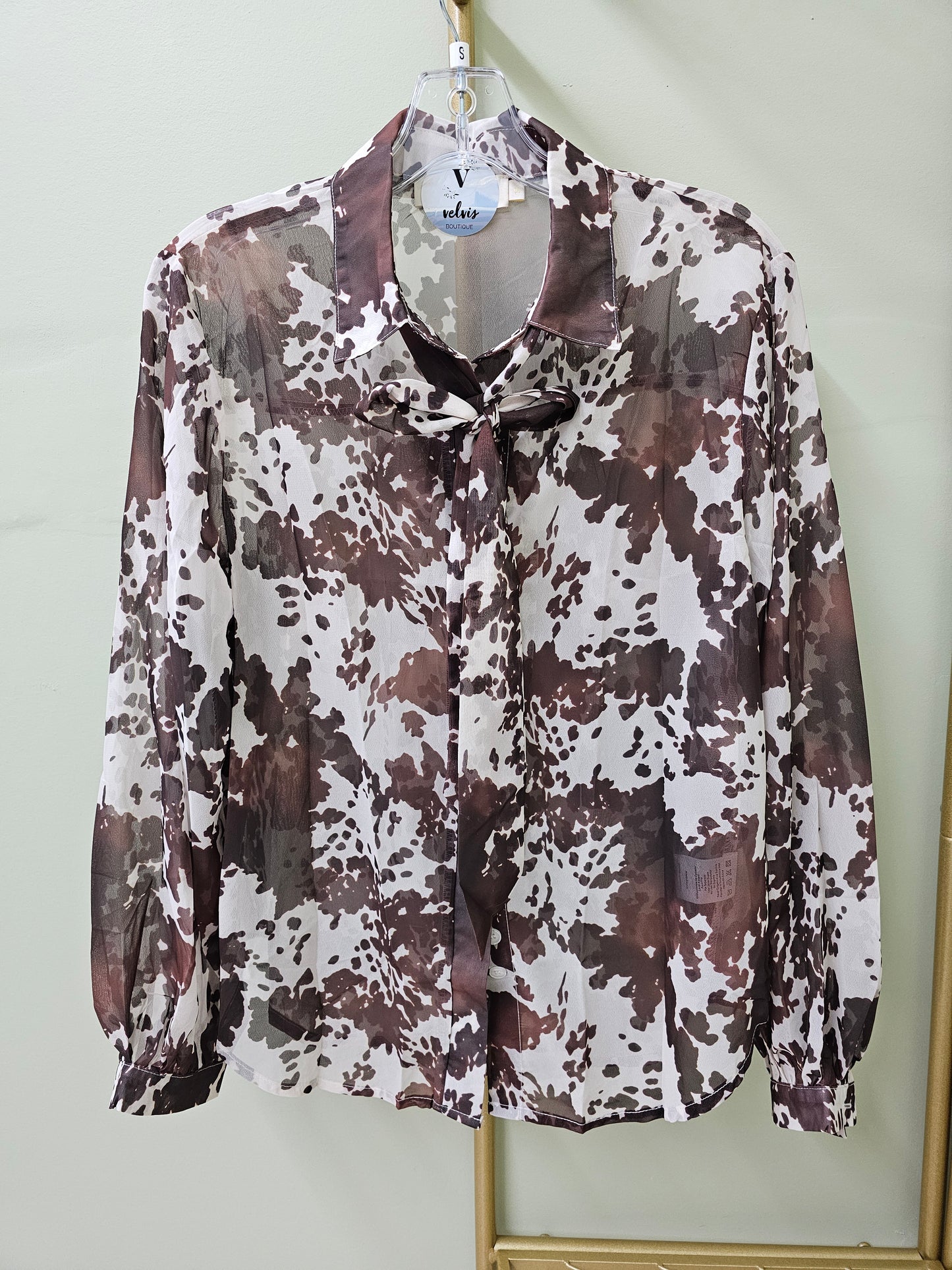 Valentina Blouse cowgirl women brown #T