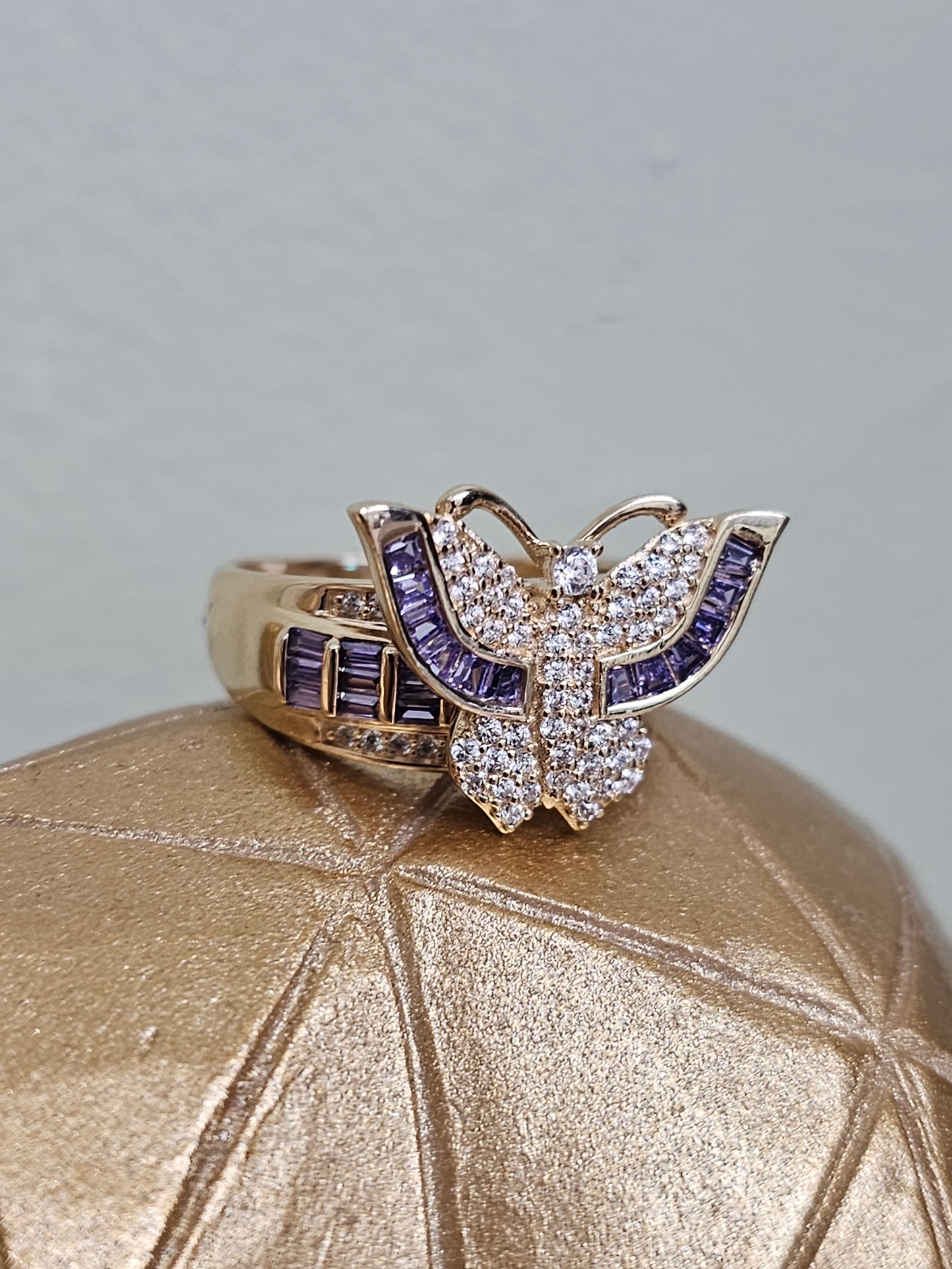10k Gold Butterfly Ring #23