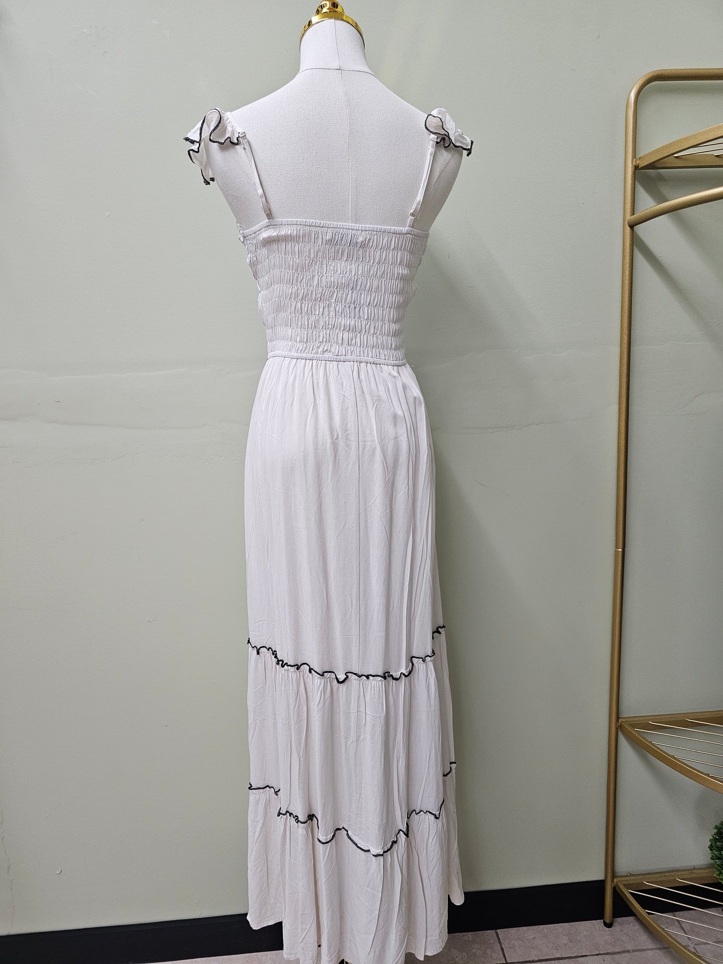 Matt Women Maxi Dress Beige