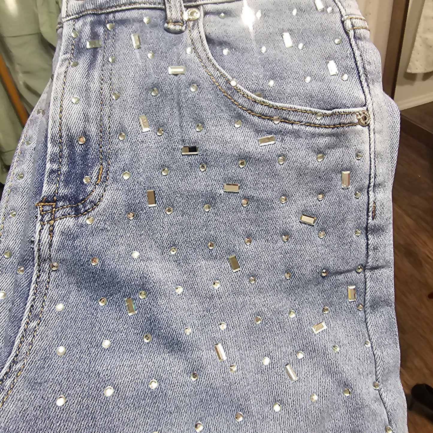 Rosi Embellished Denim Jeans