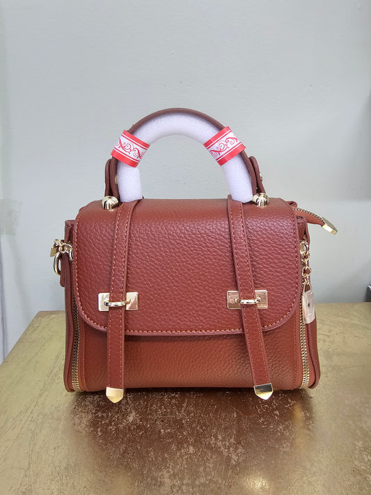 Zulma mini bolsos camel
