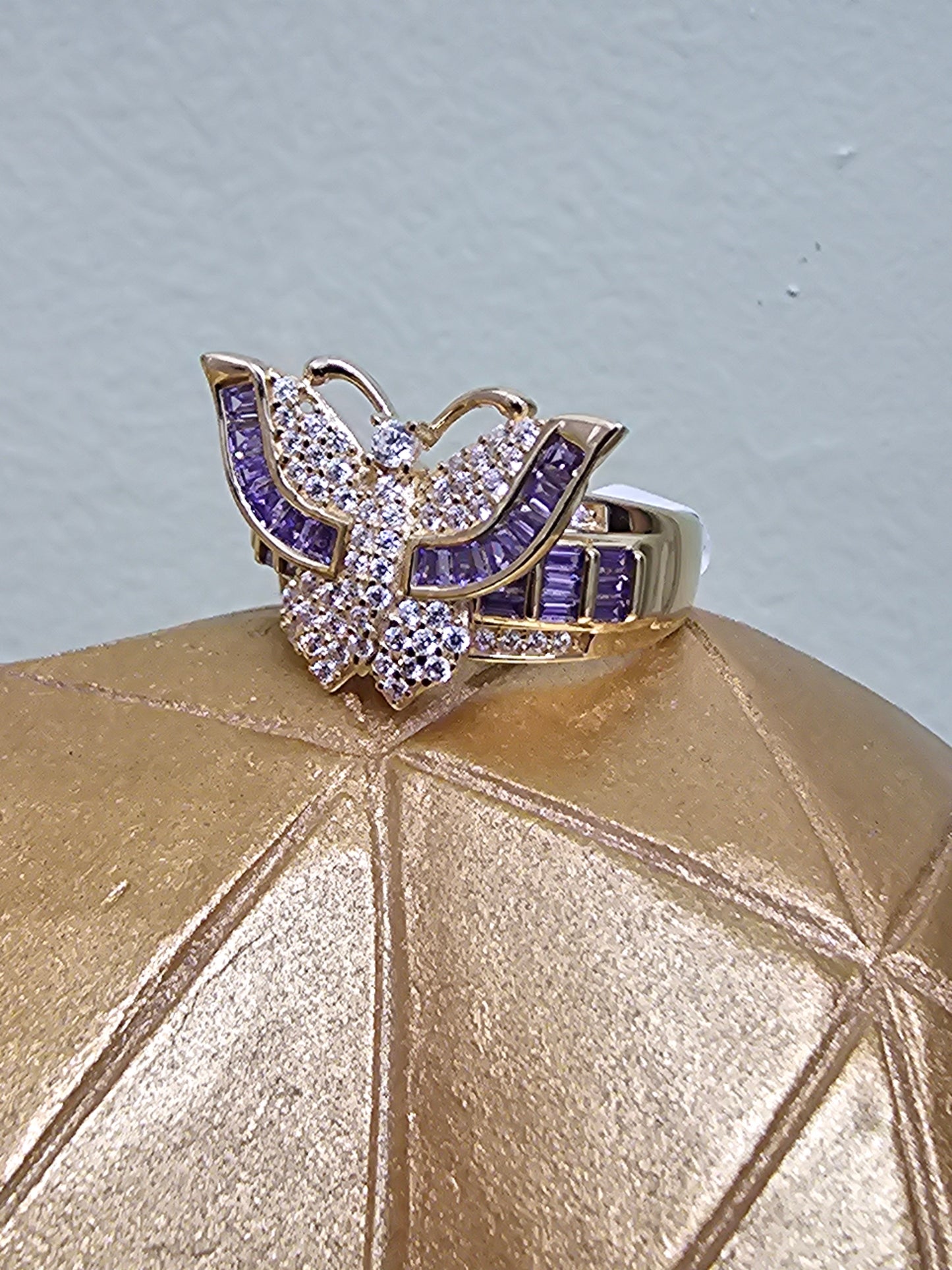 10k Gold Butterfly Ring #23