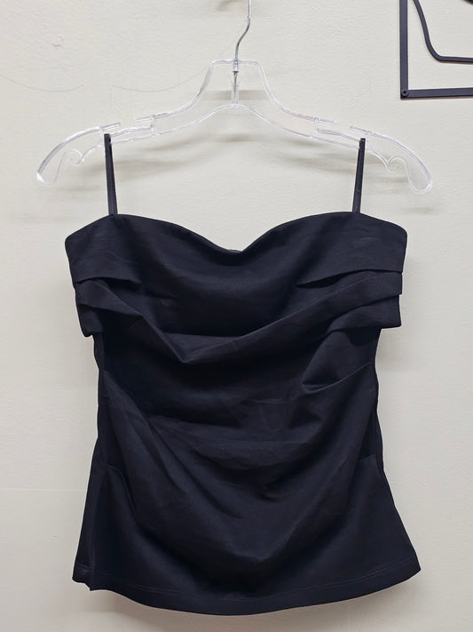 Yunis Black scrapples  Women Top