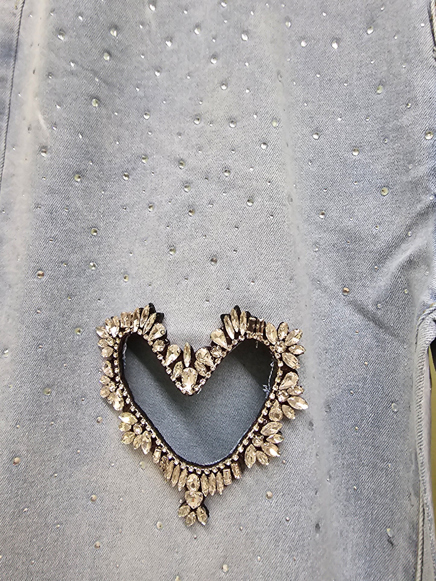 Bigger Heart jeans plus #T