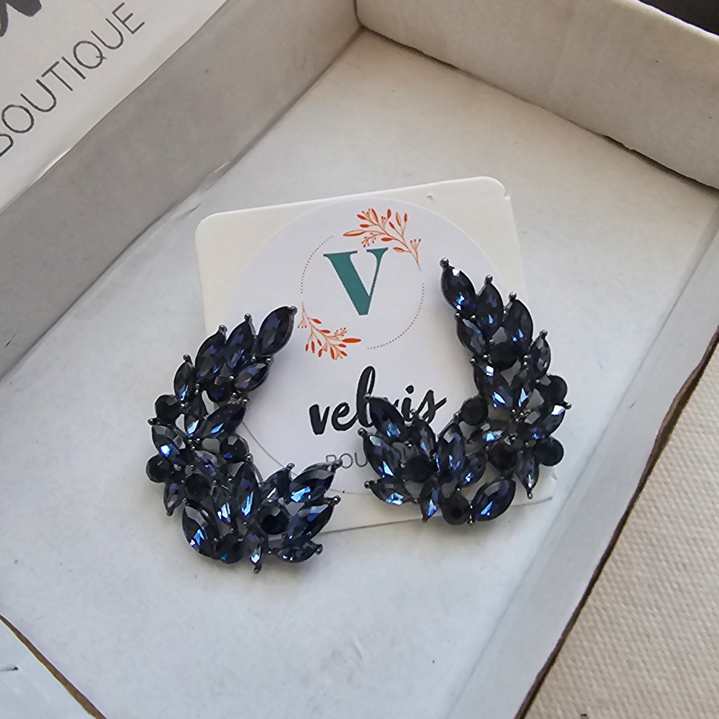 Blue Navy earrings