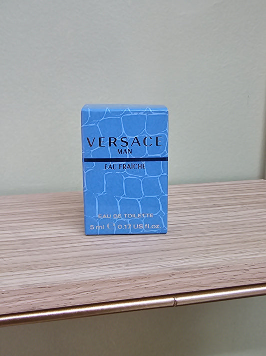 Versace Man Cologne Blue Men Perfume Eau Fraiche Mini Travel