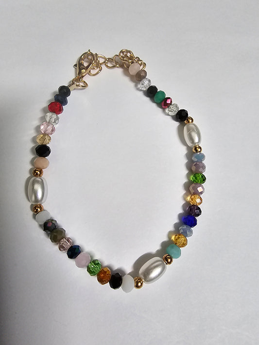 Rainbow bracelet women