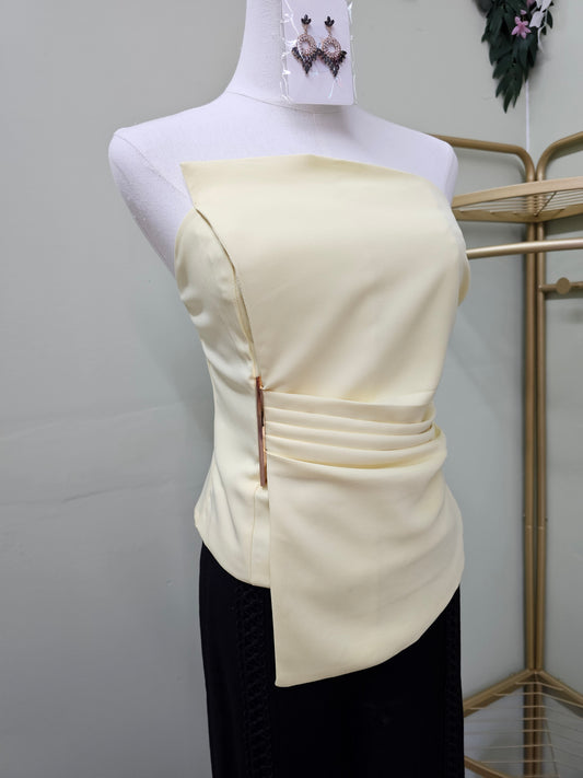 Magic yellow women top