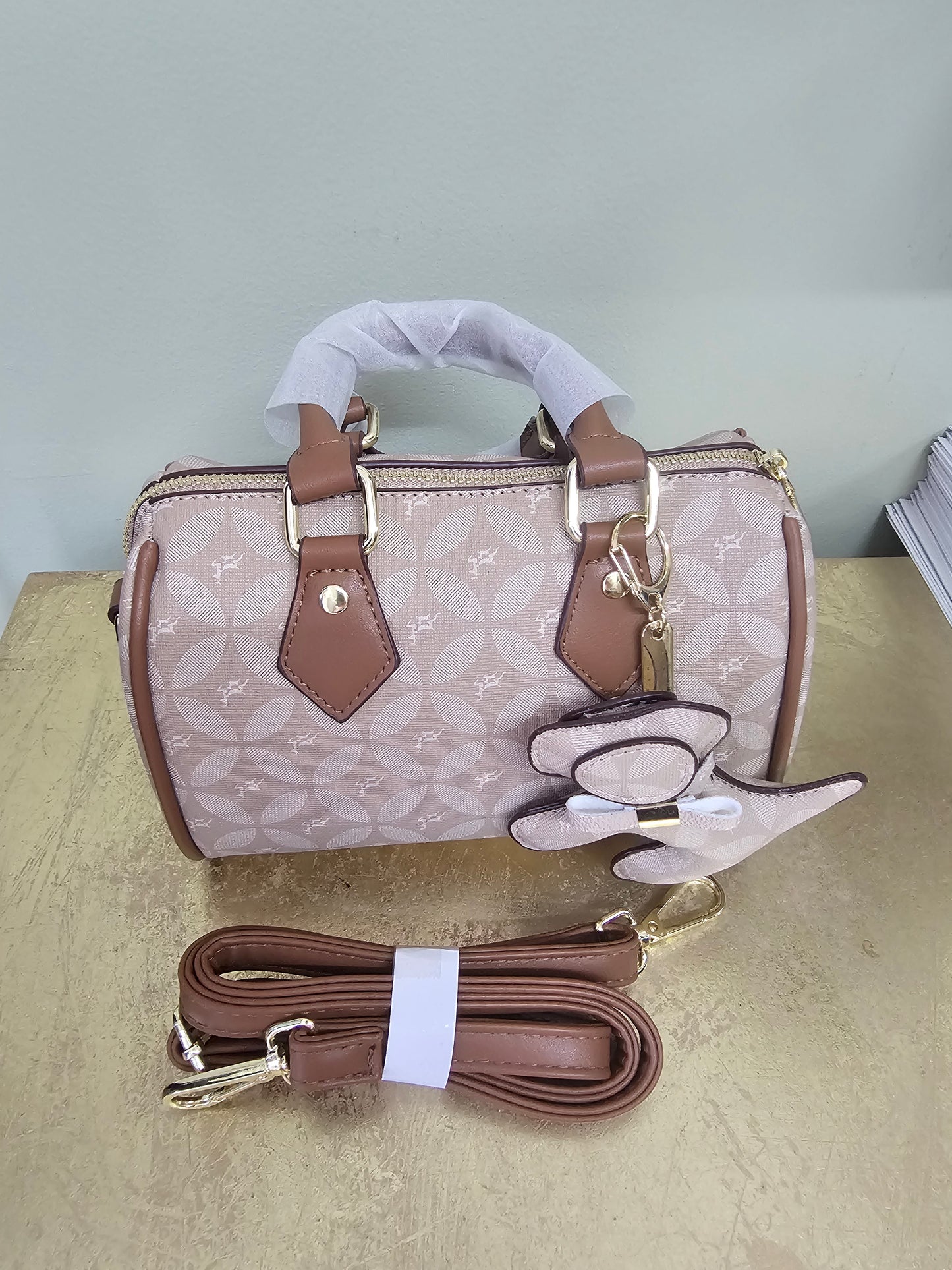 Benny mini bolso Beige