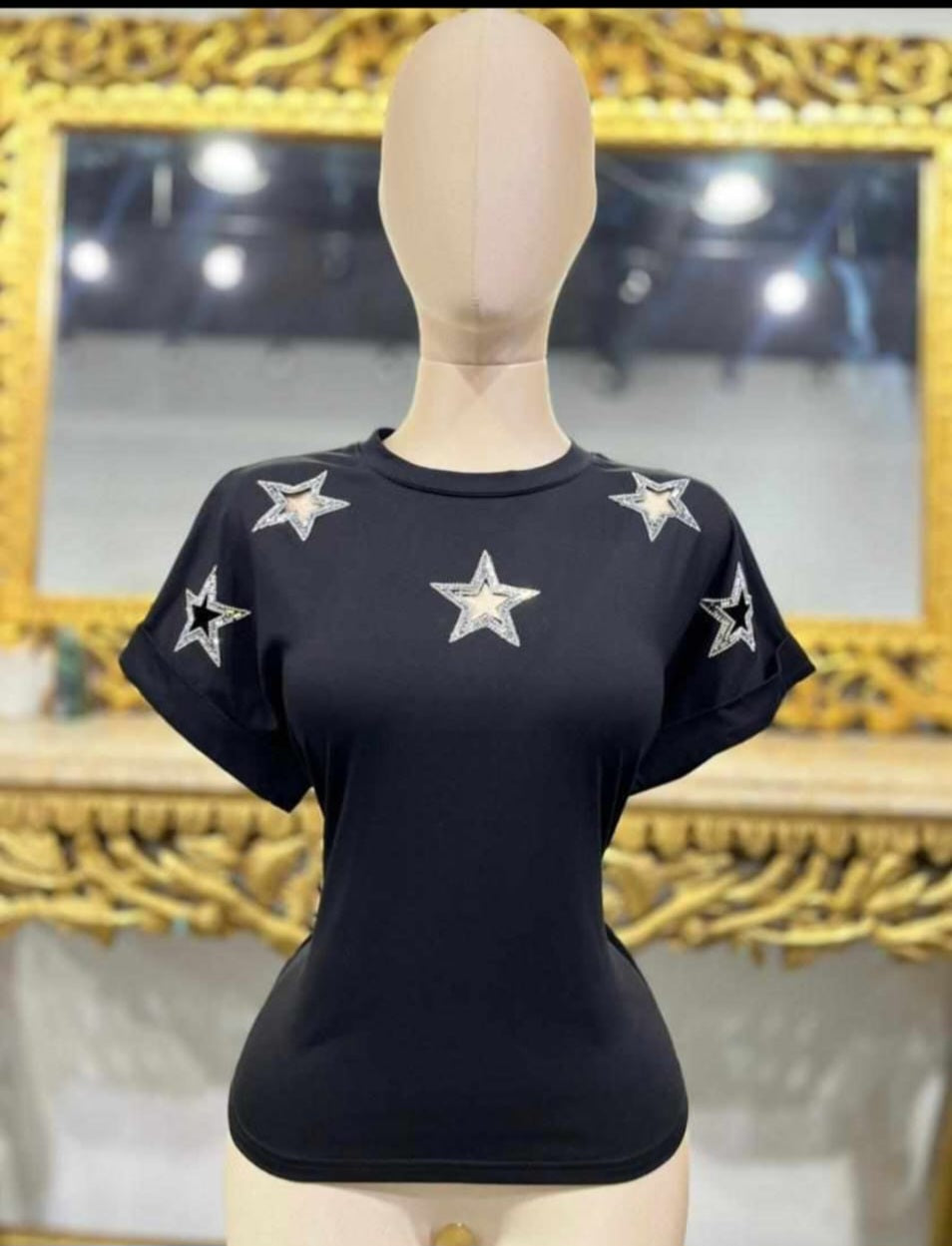 Black star Blouse #*