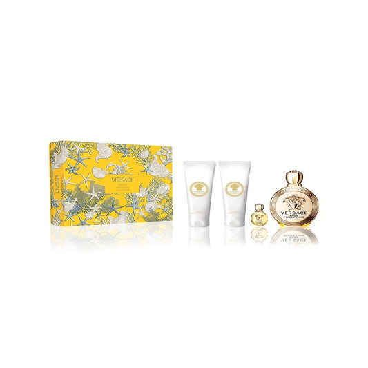 Versace Eros Pour Femme 2025 Gift Set for Women – 4 Pz
