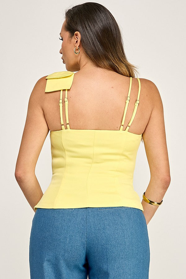Jenny Women Bow Blouse Fitted
