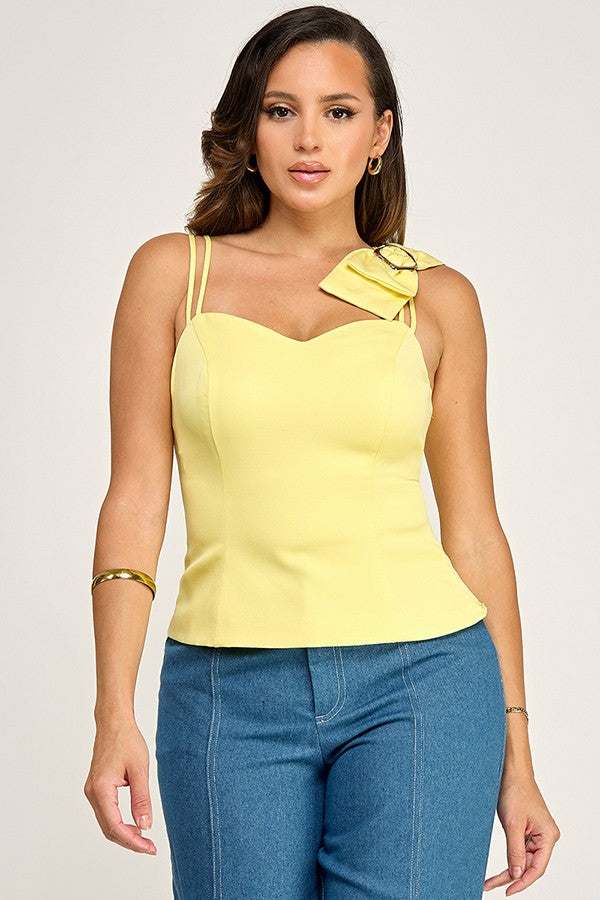 Jenny Women Bow Blouse Fitted